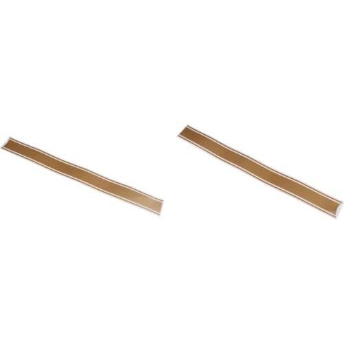 2x Motorcycle Fuel Gas Tank Decal Sticker Universal for Cafe Racer 50x4.5cm