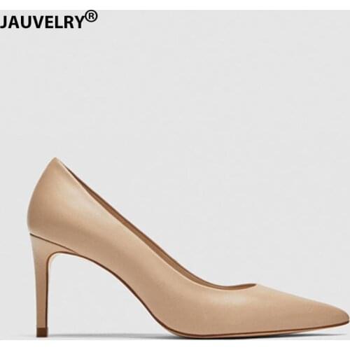 2021 Fashion Office Women Shoes High Heels Pumps Pointed Toe Thin Heel Casual Shoes Ladies Elegant Work Shoes Women