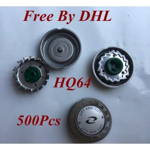 500pcs HQ64 Replace Head Razor blade for philips shaver hq600 HQ64 HQ54 HQ5705 HQ5715 HQ5710 HQ6070 HQ6071 HQ6073 HQ7310