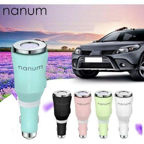 Nanum Car Aroma Diffuser Mini USB Aromatherapy Air Humidifier Car USB Essential Oil Diffuser Mist Maker fogger