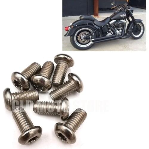 Motorcycle Bolts Screws For 00-17 Harley FLSTFI SOFTAIL Fat boy Rear Fender Mounting Bolt Screw