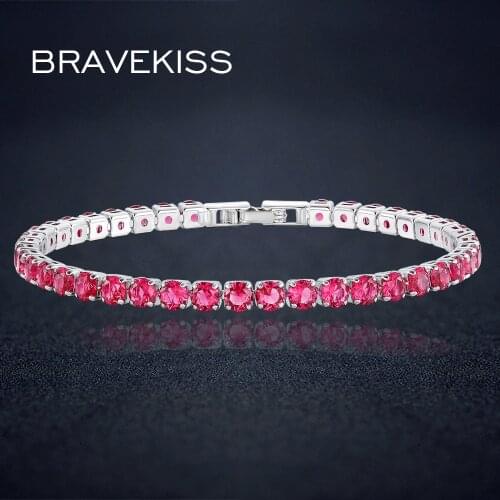 BRAVEKISS Red Bracelets