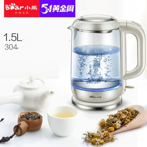 Bear 220V Household Electric Kettle Health Preserving Glass Pot Tea Kettle ZDH-A15D1