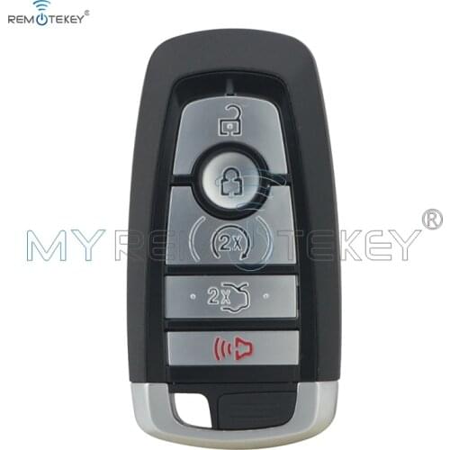 Remtekey 2017 2018 5 button smart key shell for Ford Fusion Expedition Explorer Edge Mustang M3N-A2C93142600 replacement cover