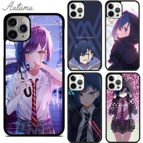 Ichigo Darling in the Franxx Phone Case for iPhone 11 12 Pro Max mini X XR XS SE 2020 5 6S 7 8 Plus Galaxy S8 S9 S10 Cover shell