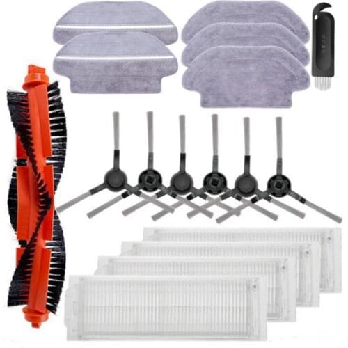 Hepa Filter Main Brush Side Mop Cloth for Xiaomi Mijia LDS STYJ02YM Conga 3490 Viomi V2 PRO V3 Robot Vacuum Cleaner