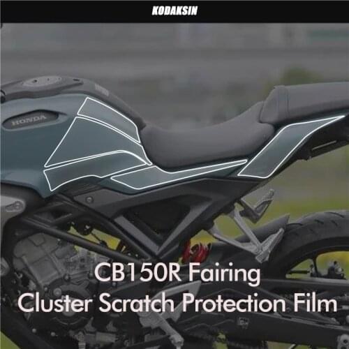Kodaskin Motorcycle Fairing Cluster Scratch Protection Film Body Sticker for Honda CB150R cb150 r cb 150r accessories