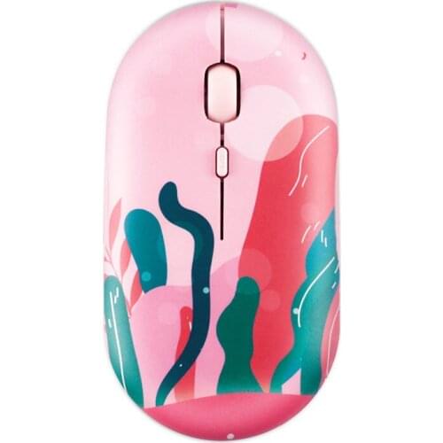 2.4G wireless Charging Mini Mouse Mute Cute cartoon design mouse Electronics creative office portable home Mice For PC Laptop