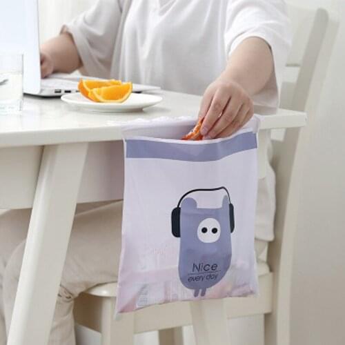 Disposable Self-Adhesive Car Trash Bags Biodegradable Kitchen Garbage Storage Bag Office Hanging Plastic Organizers 15/30PCS