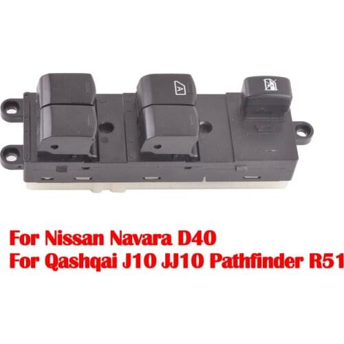 For Nissan Navara D40 For Qashqai J10 JJ10 Pathfinder R51 Front Left Driver Window Lifter Master Control Switch 254014X01D