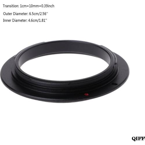 Drop Ship&Wholesale 58mm Macro Lens Reverse Adapter Ring For Canon EOS EF EF-S 1000D 60D 5D Camera APR29