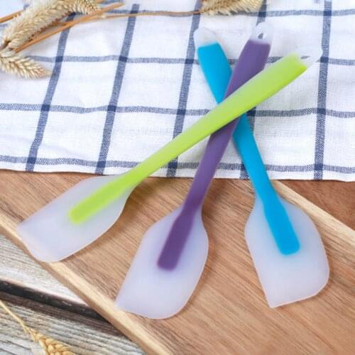 Silicone Integrated Spatula Translucent High Temperature Resistant Cake Spatula Cake Tool Kitchen Baking Tool