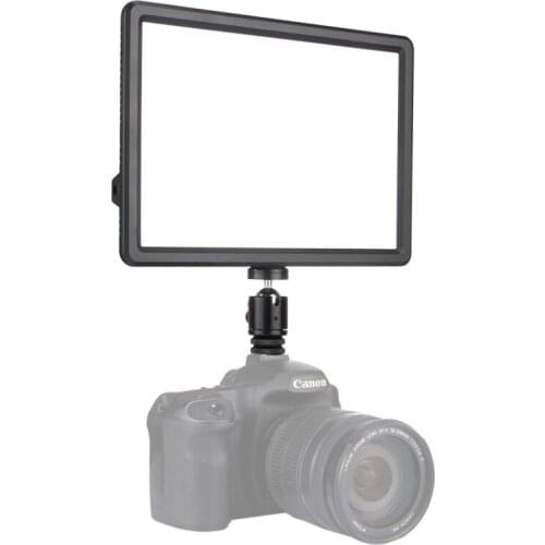 LED Video Light 230-840LM 3000-4500K Dimmable Studio Light Video Photo Light for Canon Nikon DSLR Cameras Photograph Accessories