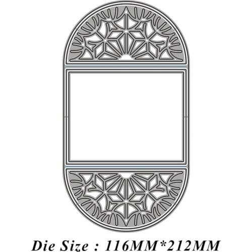 Loose-leaf Frame 2021 Metal Cutting Dies Cut Die Mold Card Scrapbooking Paper Craft Knife Mould Blade Punch Stencils