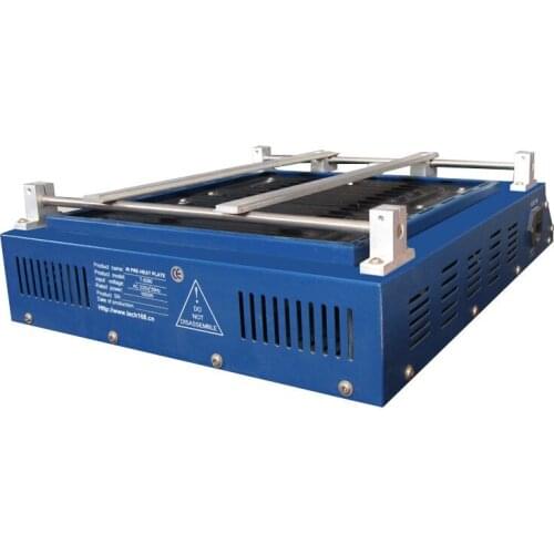 T-946 Microcomputer BGA rework station control Heating Plate Hot Plate PCB Preheater Preheating 180mmX240mm 800W LED