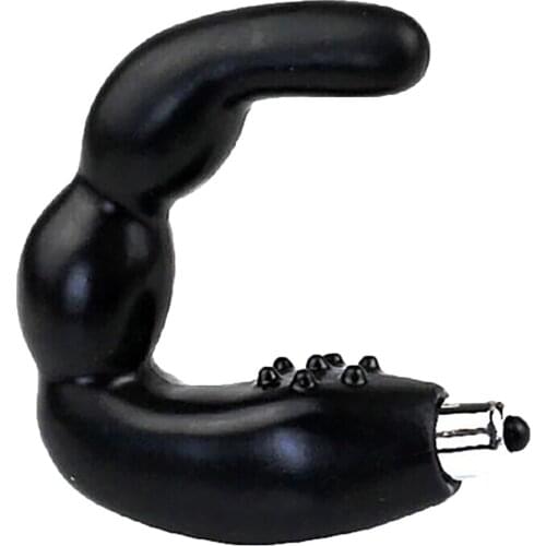 Vibrating Male Prostate Massager G-Spot C-Type Anal Device Male Anal Plug Male Products Butt Plug Stimulator Sex Toys For Men