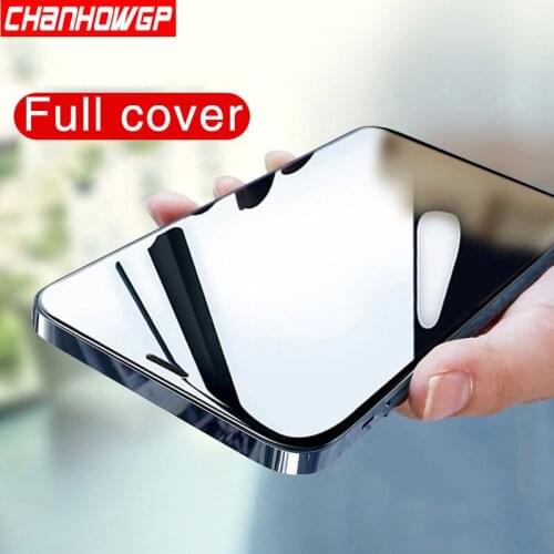 Tempered Glass For iPhone 12 Pro MAX Mini 11 Pro Full Cover Screen Protector For iPhone X XS MAX XR 5 5S 6 6S 7 8 Plus SE 2020