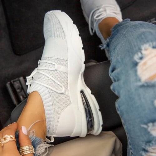 Women Vulcanized Shoes High Quality Women Sneakers Slip on Flats Shoes Women Loafers Plus Size 43 Walking Flat Tenis Feminino