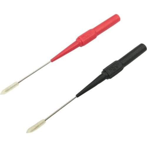 1PC 4mm Test Probe Stainless Steel Needle Tester Lead Probe Tip For Multimeter Tool Kit Test Probes Needle For Banana Plug