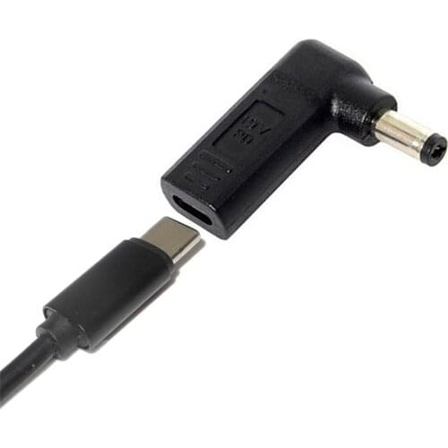 Laptop Charger Adapter Converter USB Type C Female Dc Power Jack 5.5mm 4.0mm 7.4mm 3.0mm 2.5mm Laptop Computer Accessories