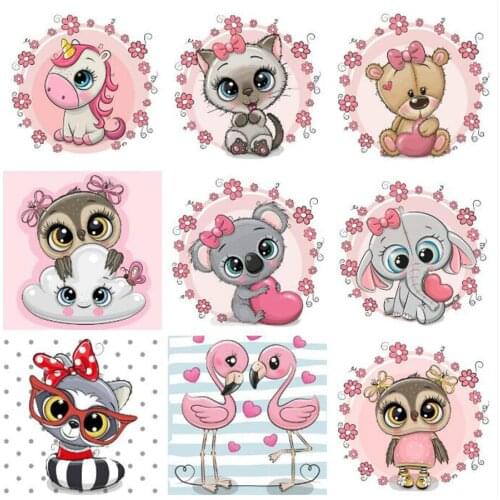 Diamond Painting 5D Full Square/ Round Drill Baby Bear Cartoon Animals Gift Children Daimond Picture Cross Stitch Mosaic