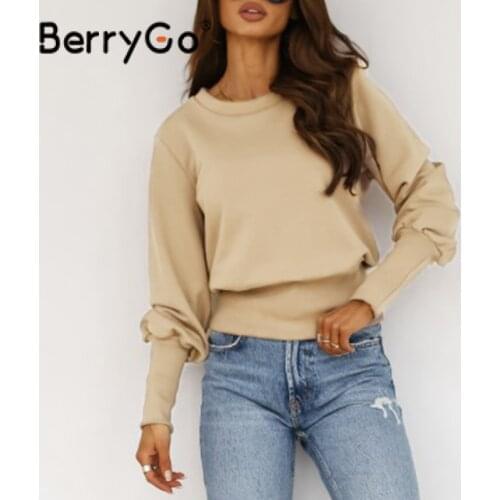 BerryGo Hoodies For Women