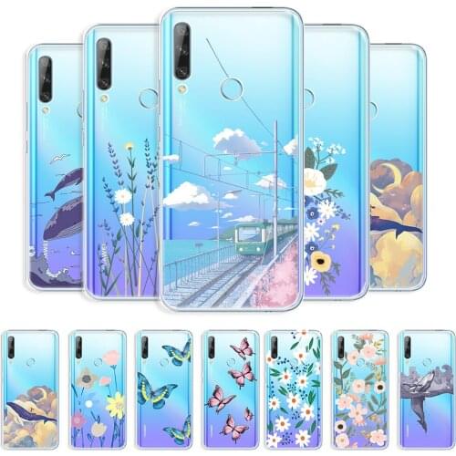 For Huawei P Smart Z Case Clear Phone Coque on P Smart Z New Fashion Case STK-LX1 Transparent Phone Cover For Huawei P Smart Z