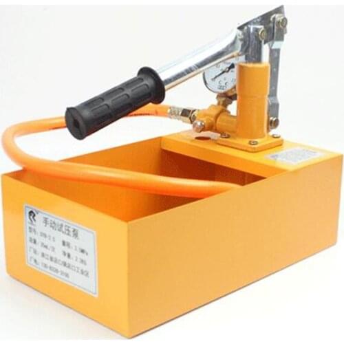 The plumber Tools Manual Pressure Test Pump Water Pressure Testing Hydraulic Pump 2.5mpa/25kg
