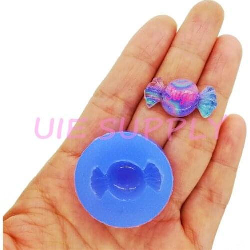 KYL218U 25.3mm x 13.6mm Candy Silicone Mold Fondant Cake Decoration Chocolate Craft Resin Clay Earrings Necklace Pendant Making