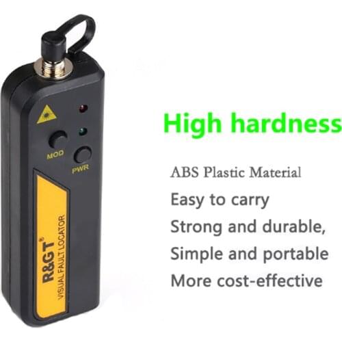 Optosea Fiber Tester 10mw Red Laser Light Fiber Optic Cable Tester VFL Visual Fault Locator also 10KM Checker