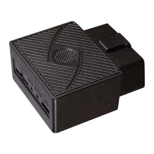 Plug Play Mini Car GPS Tracker OBDII Vehicle Car GPS Locator 16 Pin Interface Tracking System Device With Software APP OBD2 Port