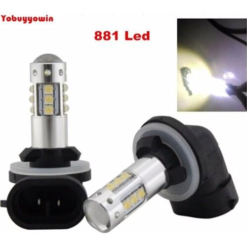 Fits For Polaris Sportsman/Ranger 80W LEDs Super White Car Fog Light Daytime Running Lamp DRL Headlights Bulbs Lamps 2 Pack