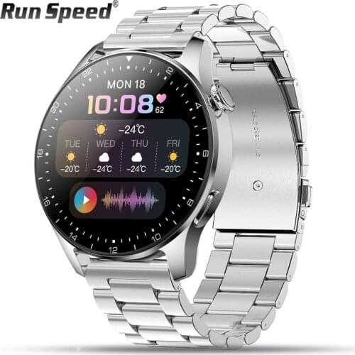 Smart Watch Men Bluetooth Make/Answer Call Built-in Mic Speaker Fitness Heart Rate Watch 3 pro For huawei Android IOS smartwatch