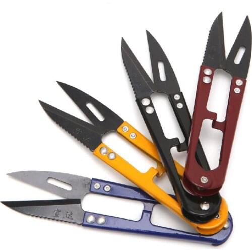 1 PC U-scissors Sharp Thread Clipper Sewing Scissor Thread Cutter Tailor Nippers