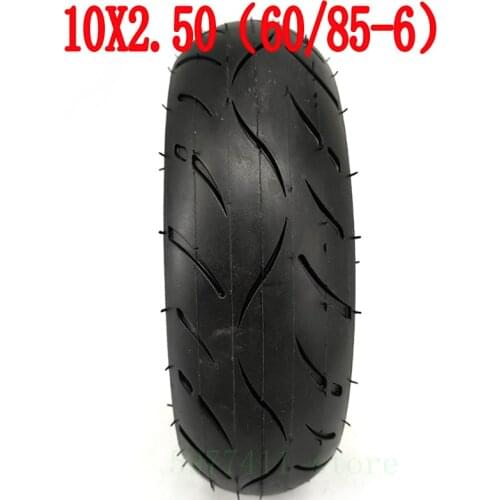 High Quality Thickened Wear Resistant Tire 10x2.5 (60 / 85-6) Inner And 0uter Tubes For 10 Inch Electric Scooter
