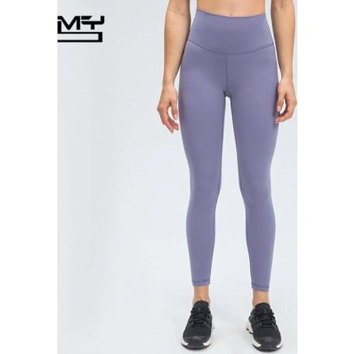 MYS Yoga Pants Women Naked Feel Soft GYM Capri Fitness Legging High Waist Elastic Squat Proof Butt Lifting Workout Sport Tights