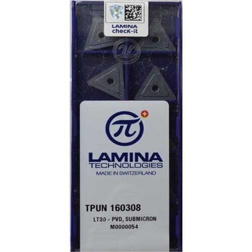 10pcs Original TPUN160308 LT30 LAMINA High Quality CNC Blade Carbide Insert Milling Cutter Plate Tool Lathe Cutter Tool inserts
