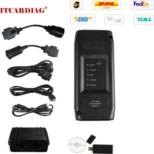 2020 Real Wifi CAT ET3 Adapter III 2019 CAT truck diagnostic tool 9 PIN 14 PIN CAT III Communication Adapter III CAT3 CAT 3