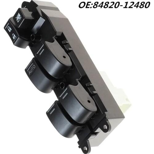 84820-12480 8482012480 New Power Window Lifter Regulator Master Control Switch For Toyota Corolla ZRE120 ZZE122 CE120 NZE120