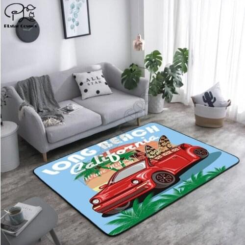 Car carpet Square Anti-Skid Area Floor Mat 3D Rug Non-slip Mat Dining Room Living Room Soft Bedroom Carpet style-03