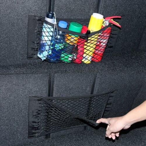 Car Trunk luggage Net For Volkswagen VW Polo Passat CC GOLF Touran Bora Tiguan For Peugeot 307 308 407 508 2008 3008 Accessories
