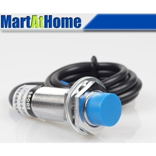 Free Shipping 5pcs LJ18A3-8-Z/BX Inductive Proximity Sensor Switch NPN 3-wires NO DC6-36V Detection Distance 8mm #BV144 @CF