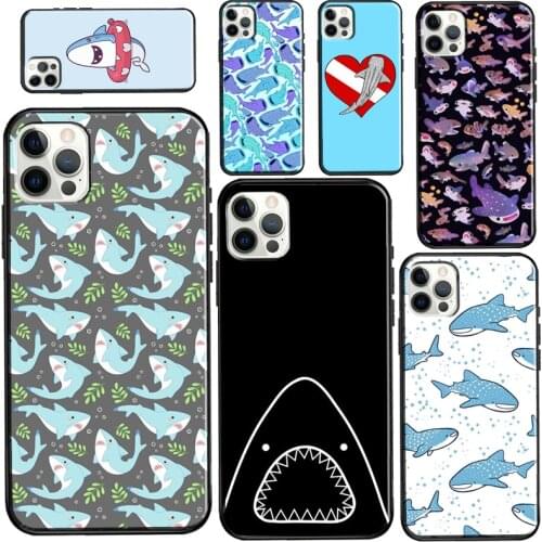 Whale sharks For iPhone 12 mini 11 Pro Max Phone Case For iPhone 7 8 Plus 6S X XR XS Max SE 2020 Coque