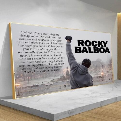 Black and White Quote Motivational Bodybuilding Posters and Print Canvas Painting Wall Art Fitness Picture for Gym Home Decor