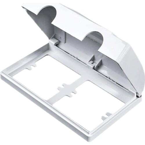 Double-type 86 Switch Socket Protector Electric Plug Cover Baby Child Safety Box 86 Switch Waterproof Box