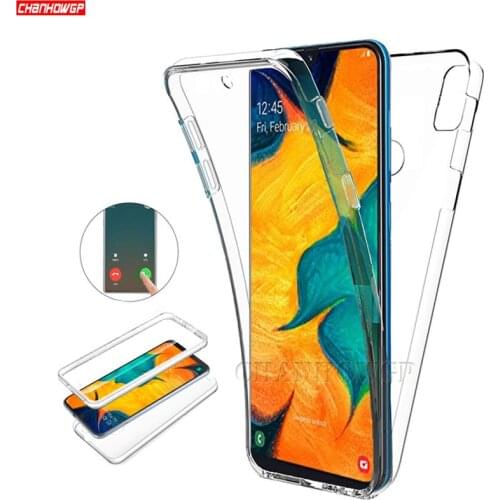 Double Full Cover For Samsung Galaxy A50 A30 A70 A20 A20E A10 A40 S10 S10e S9 S8 Plus S7 Edge J2 J8 J6 J4 A9 A8 A6 A7 2018 Case