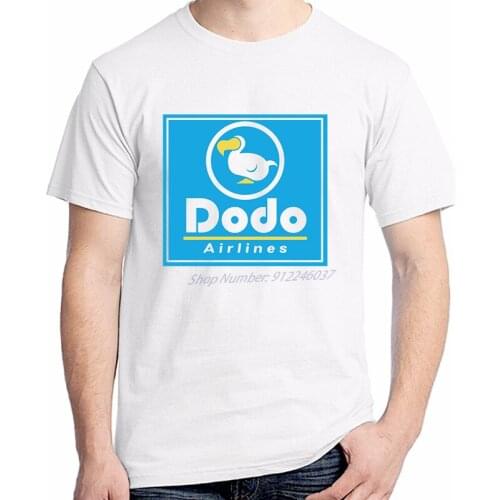 Men t-shirt Dodo Airlines Logo Tshirt oversized t shirt graphic t shirts Harajuku Tees Tops Streetwear Men clothing