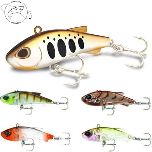 4cm/3.8g Artificial Mini VIB Sinking Plastic Hard Bait Swimbait Bionic Bait 3D High Simulation Eyes Sea Freshwater Fishing Lure