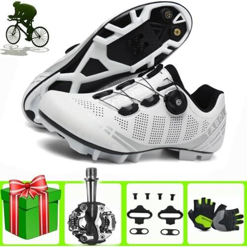 Sapatilha Ciclismo MTB Cycling Shoes Men Outdoor SPD Sports Self-locking Mountain Bike Sneakers Racing Women Bicycle Shoes