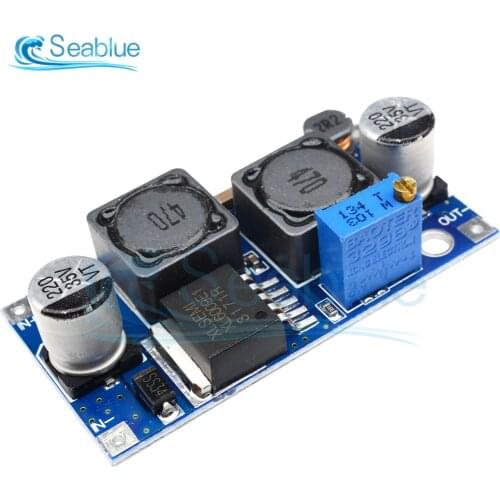 DC-DC XL6009 Auto Boost Buck Adjustable Step Up Step Down Converter Module Solar Voltage Board MOSFET Switch 3.8-32V to 1.25-35V